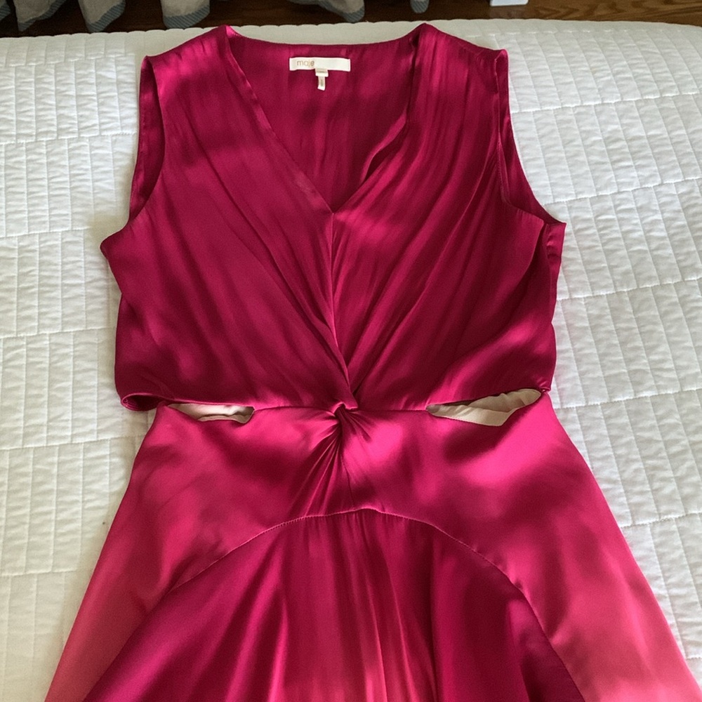 Maje Resia Sleeveless Ombré Maxi Dress - Picture 5 of 7